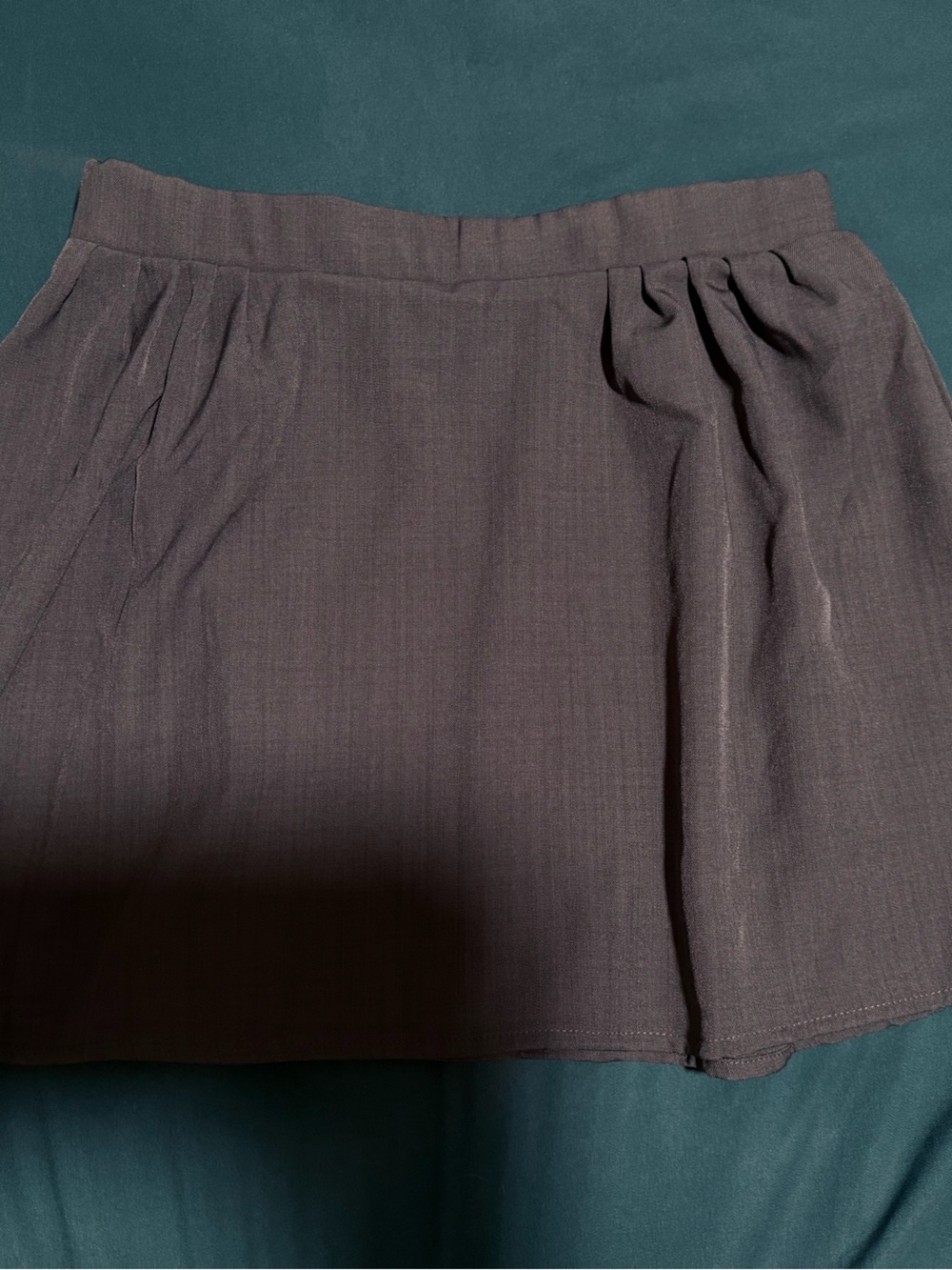 Casual Black Mini Skirt - Flared Silhouette